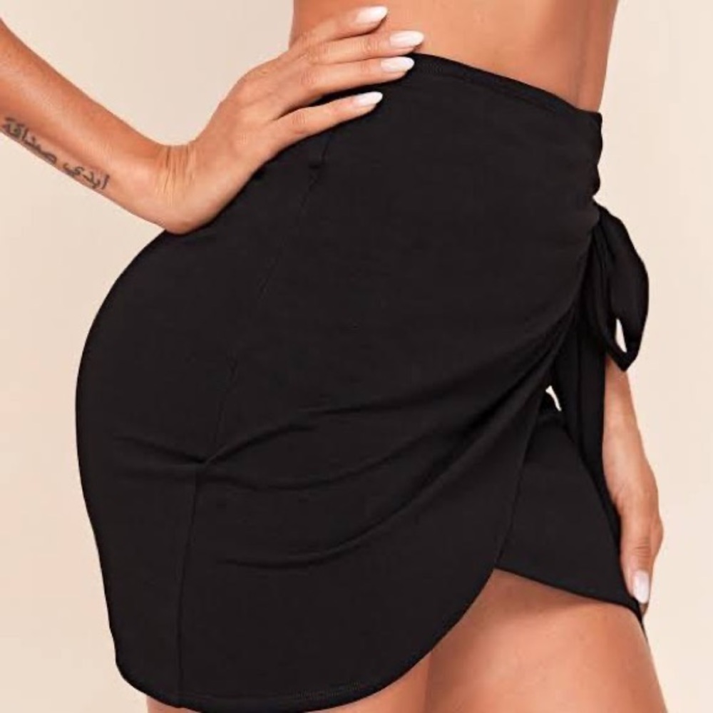 Swimwear Wrap Around Coverup Skirt